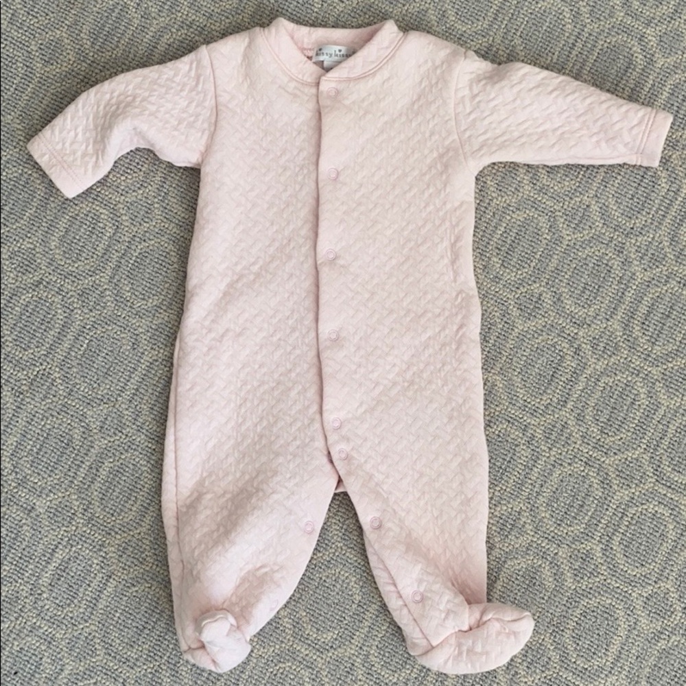 Kissy Kissy jacquard footie
